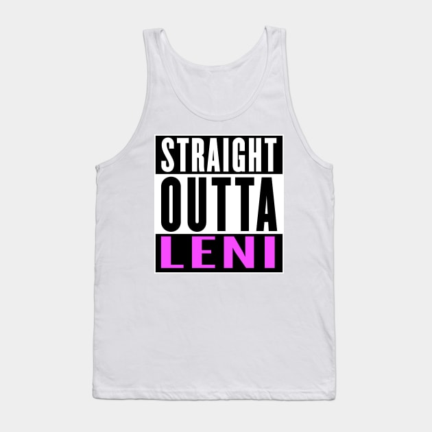 Straight outta Leni 2022 Tank Top by Novelty-art